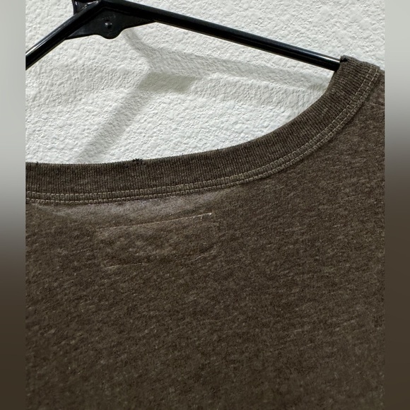 The Great. The Ruffle T Shirt Peplum Grey Short Sleeve Crewneck Shirt Size 0 - Picture 6 of 15